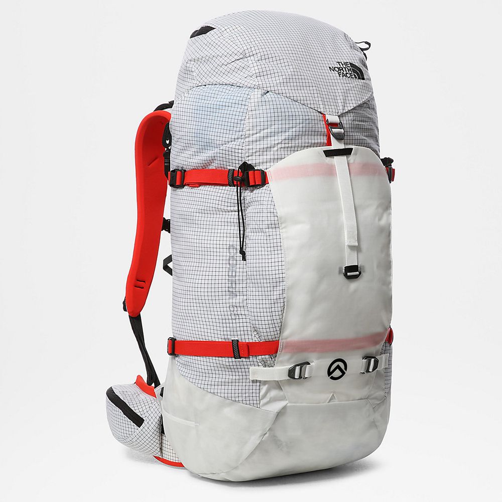 The North Face Backpacks Mens Australia - The North Face Cobra 65 Litre White / Grey Mountaineering